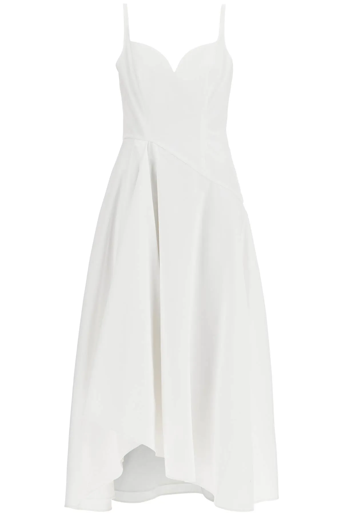 Alexander Mcqueen Women's Midi Dress With Sweetheart Neckline