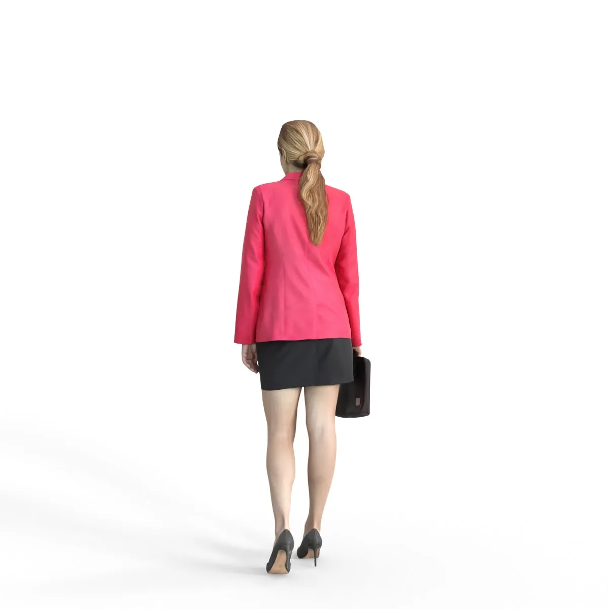 Business Woman | bwom0313hd2o01p01s | Ready-Posed 3D Human Model (Woman / Still)