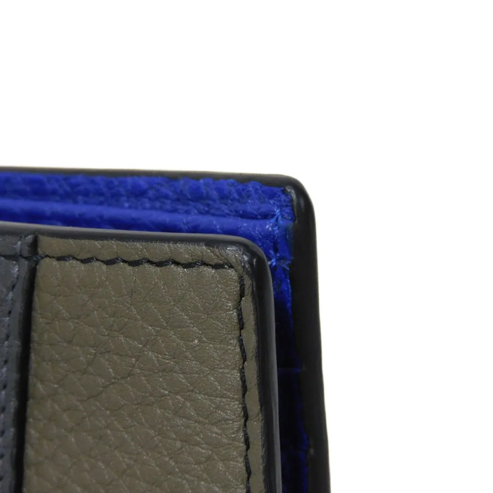 FENDI Bifold Wallet 7M0169 SHY F07A9 Calf leather (embossed) multicolor Cuoio Roma Selleria Bifold Wallet mens Used