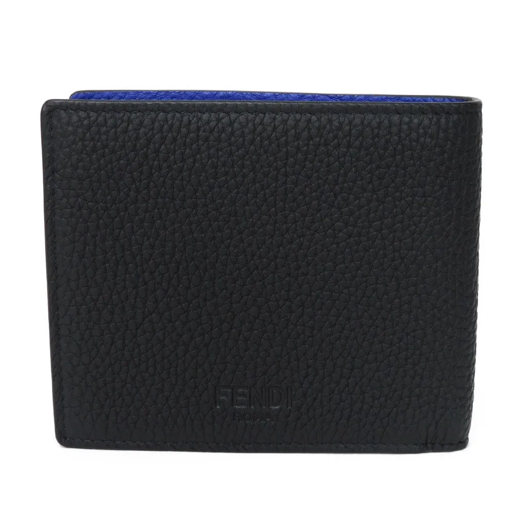 FENDI Bifold Wallet 7M0169 SHY F07A9 Calf leather (embossed) multicolor Cuoio Roma Selleria Bifold Wallet mens Used
