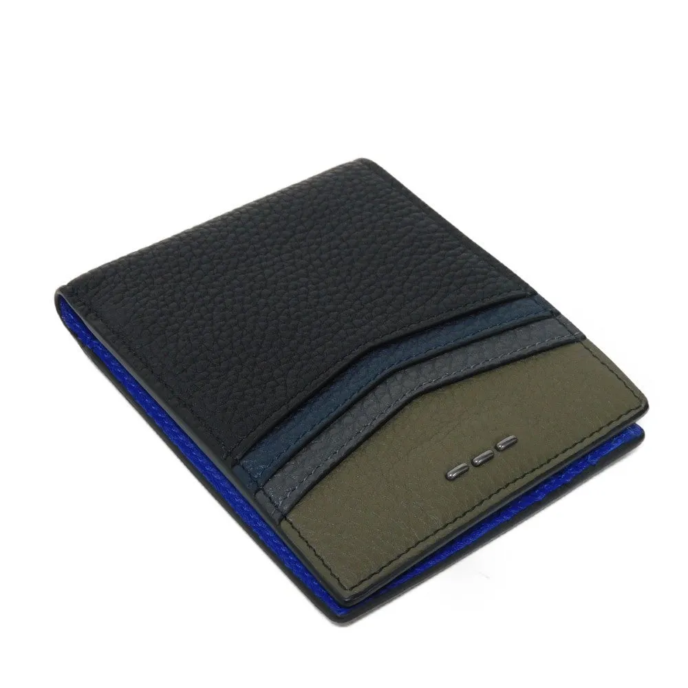 FENDI Bifold Wallet 7M0169 SHY F07A9 Calf leather (embossed) multicolor Cuoio Roma Selleria Bifold Wallet mens Used