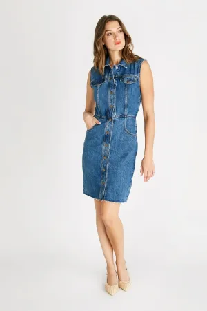 Jori Dress in Honey Lake
