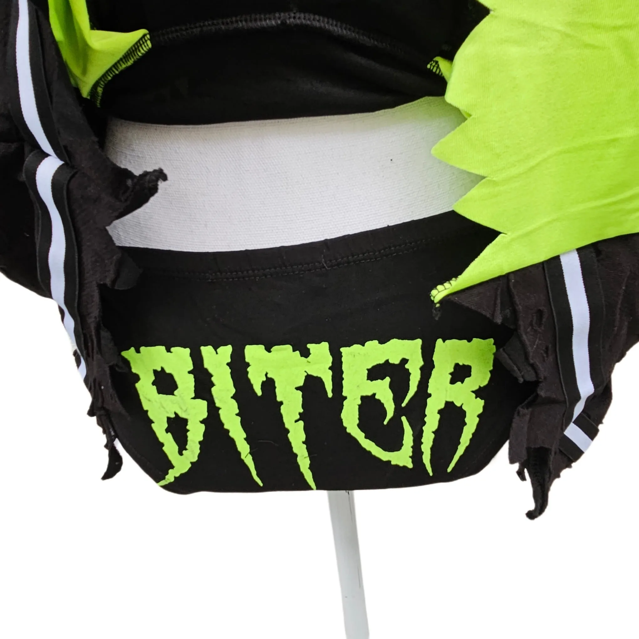 Trickz N Treatz Distressed Z-O-M-B-I-E Cheerleader Costume | Gothic Halloween Look