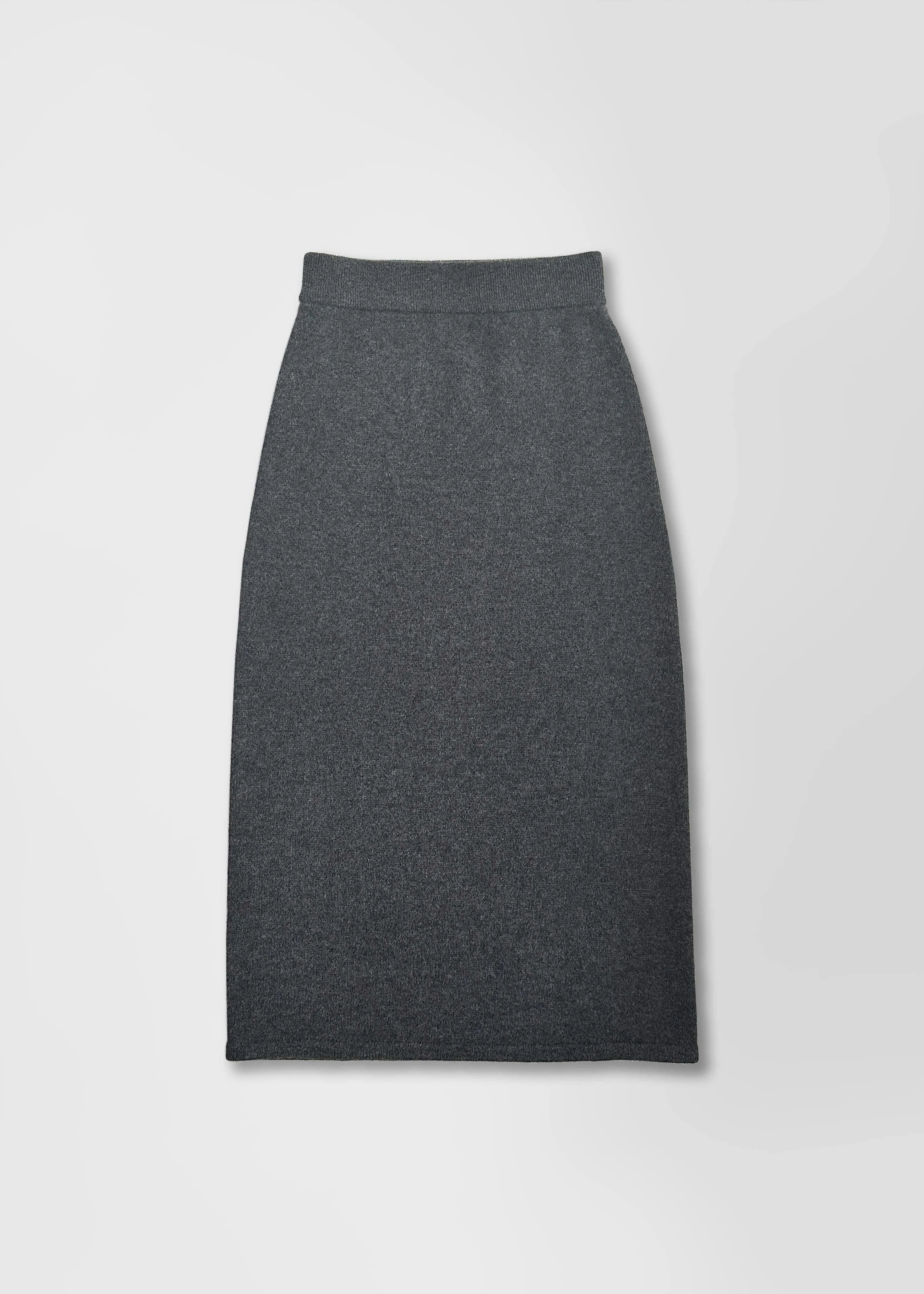 Yulia Midi Skirt - Charcoal